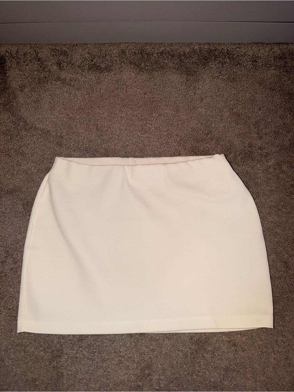 Zara White Mini Skirt
